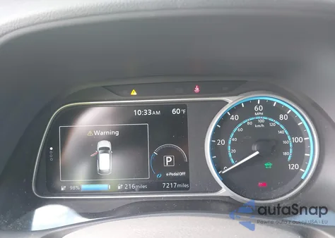 2025 Nissan Leaf Sv Plus z USA, uszkodzony, nr VIN 1N4CZ1CV0SC559488